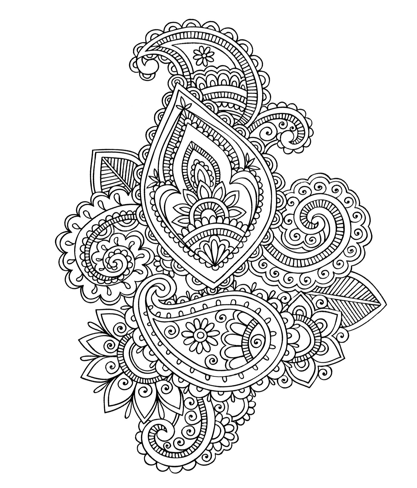 image=1001 nuits et orient coloriage adulte paisley cashemire 1