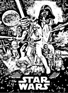 Affiche du film Star Wars Episode IV