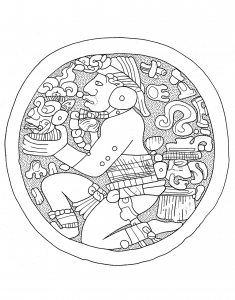 coloriage-maya-cercle