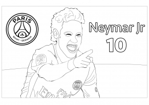 Neymar Jr - version avec Logo du PSG